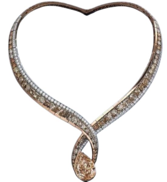 25 CARATS ANNA HU PURE DIAMOND NECKLACE